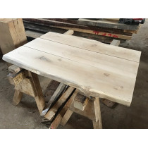 Baumscheibe, Tischplatte, Gartentisch, Waschtisch, Bohlen für Eigenbau, unbesäumt, Maße wählbar